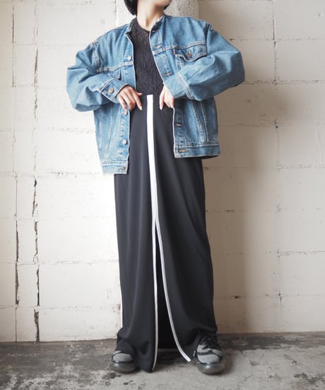 Remake Levi’s Collarless Denim Jacket BL