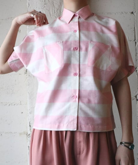 Short Sleeve Block Check Shirt PIWH