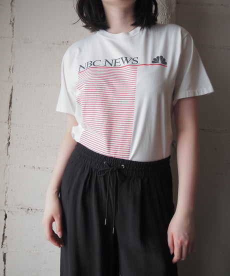 NBC NEWS Print Tee WHREBK