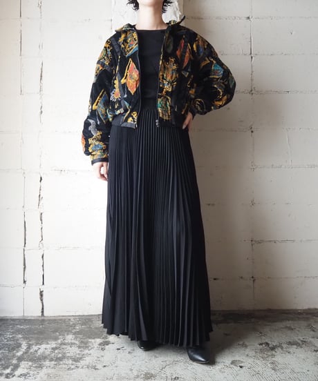ESCADA Multi Print Quilting Jacket BK