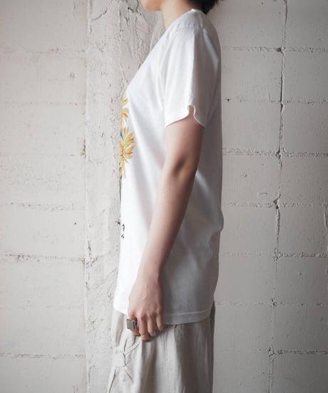 Washington D.C. Sunflower Print Tee WH