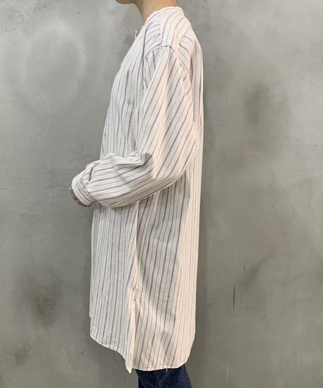 EURO Stripe Grandpa Shirt WHPU
