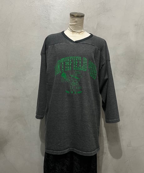 Piece Dyeing Football Tee DGRGN