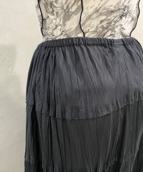 Tiered Easy Skirt BK