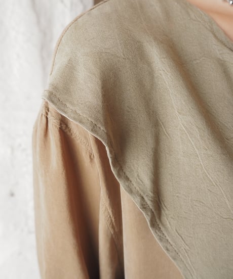 Front Layered Design Dress BE