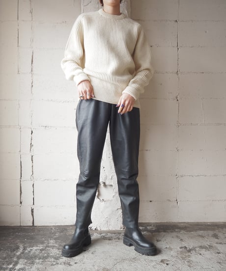 L.L.Bean Raglan Sleeve Rib Knit IV