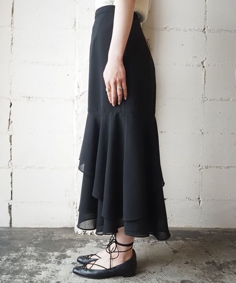 Layered Mermaid Skirt BK