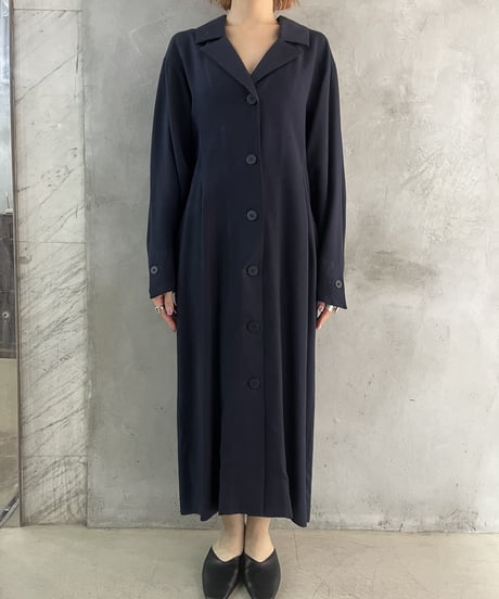 Open Collar Dolman Sleeve Dress NV