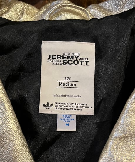 JEREMY SCOTT×adidas Fringe Riders Jacket GD