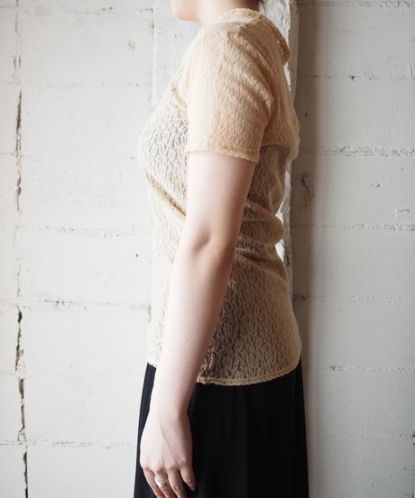 Lace Short Sleeve Inner Tops YE
