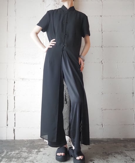 Shortsleeve China Robe BK