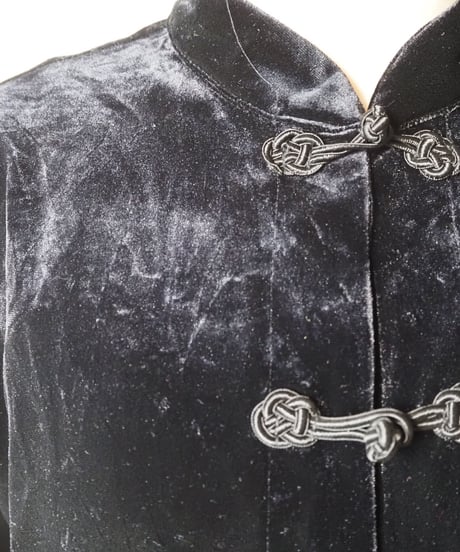 Velour China Shirt BK