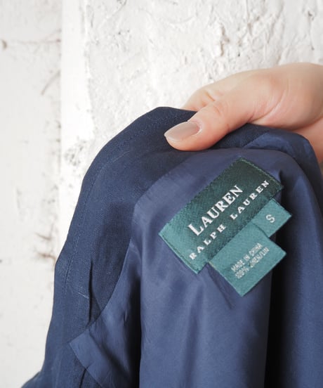 LAUREN RALPH LAUREN Linen Coverall Jacket NV
