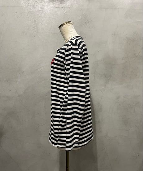 PLAY COMME des Garçons Border Tee BKWH