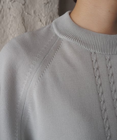1970's Front Cable Knit LGR