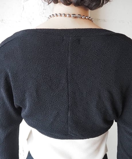 Long Sleeve Short Bolero BK