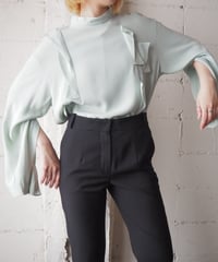 TOGA PULLA Frill Design Shirt LGN