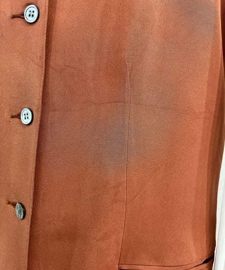 Silk V Neck Vest BR