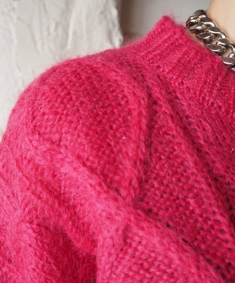 Limited Express Cable Mohair Sweater PI