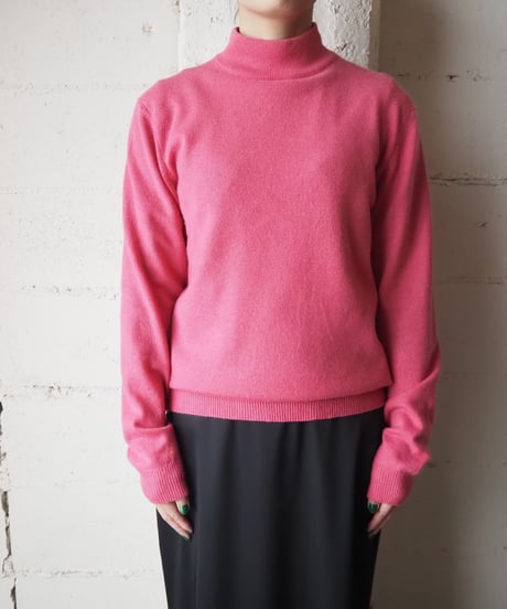 Cashmere Mock Neck Knit PI