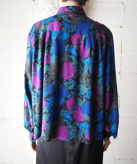 Flower Pattern Shirt BKPUR