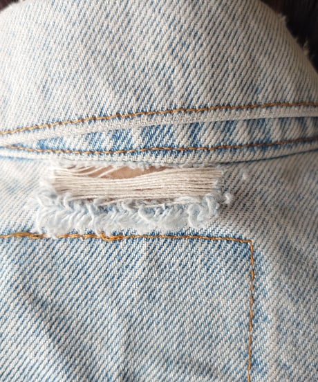 Cutoff Levi's Short Denim Jacket LBL