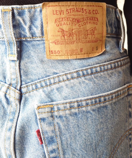 Levi's 550 Crashed Denim LBL