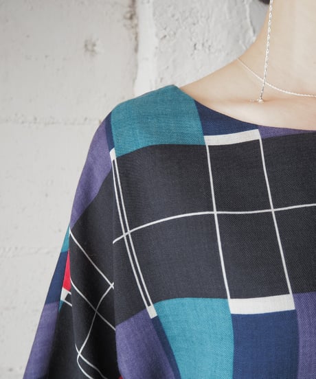 marimekko Geometric Pattern Blouse BKPI