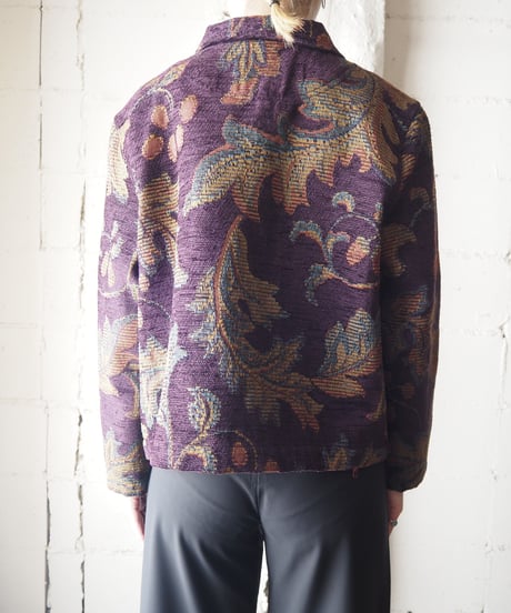 Flower Pattern Goblin Jacket PUR