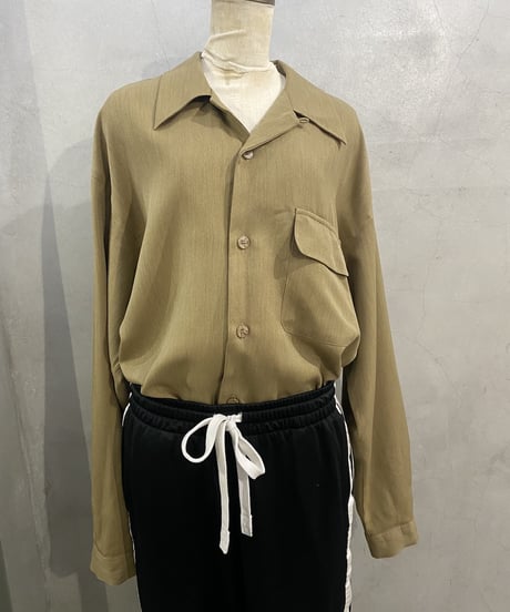 L/S Open Collar Shirt BE