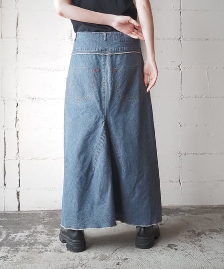 MARITHE FRANCOIS GIRBAUD Denim Skirt NV