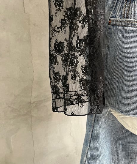 Flower Lace Bolero BK