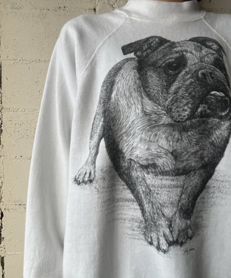 PUG print Sweat WH