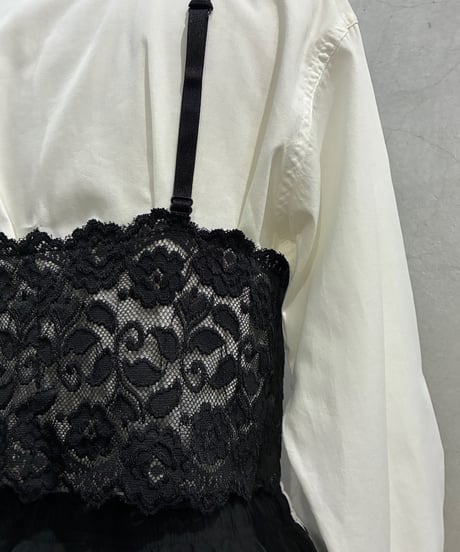 Flower Lace Bustier BK