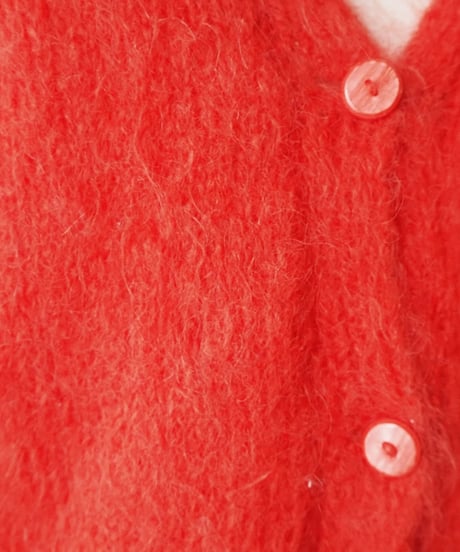 Mohair Knit Cardigan RE