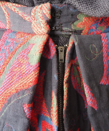Flower Pattern Goblin Long Skirt RENV