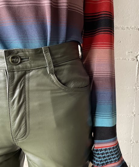 agnès b. Leather Pants KA