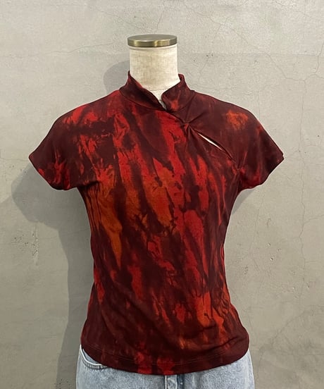 Mao Collar Tie Dye Cutsewn RE