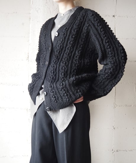 1950-60's Vintage Fisherman Cardigan