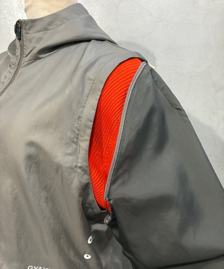 GYAKUSOU NIKE UNDERCOVER Removal Sleeve Zipup Jacket GR DGR