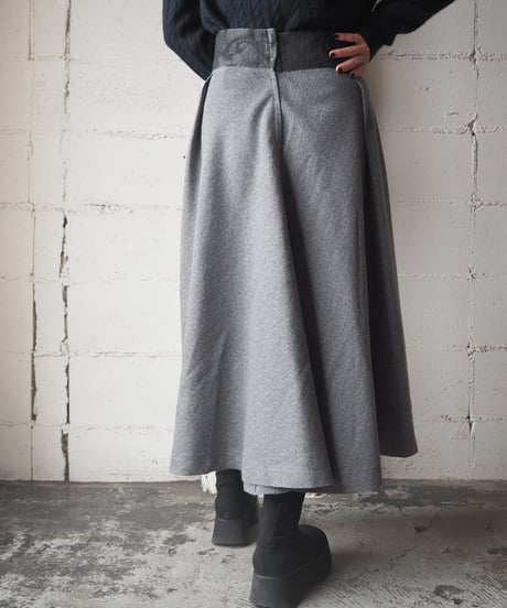 Waist Design Circular Skirt GR