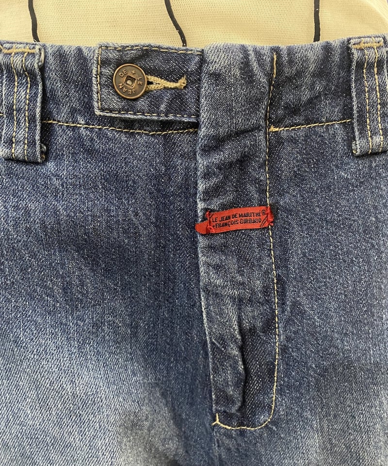 MARITHE FRANCOIS GIRBAUD Tape Design Denim Shut