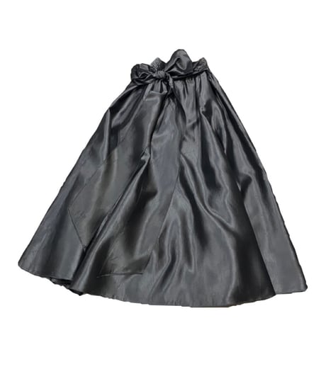 Ribbon Circular Satin Skirt SV