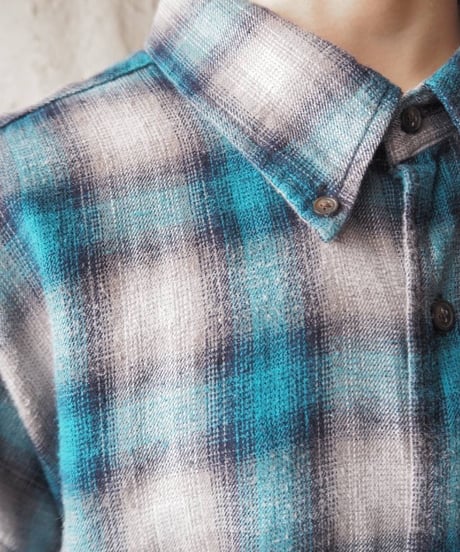 S.T JOHN's BAY Cotton Check Shirt GR BL