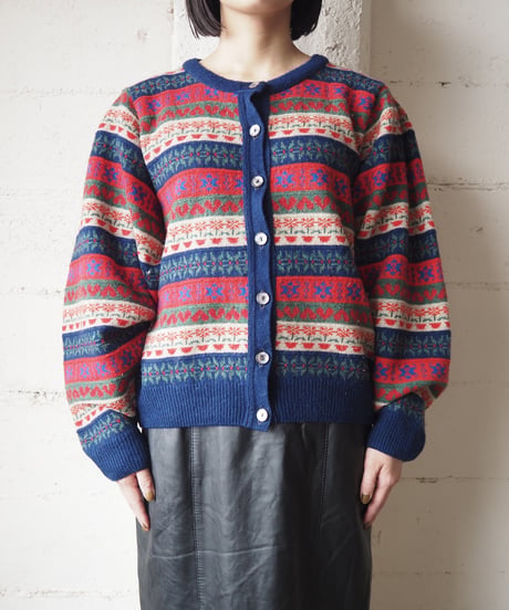 Pattern Knit Cardigan RENV