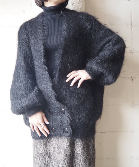 Double Breasted Knit Jacket BK