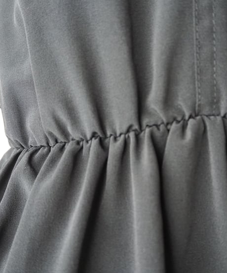 Open Collar Dress BK