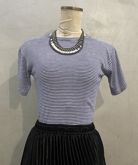 S/S Border Tee NVWH
