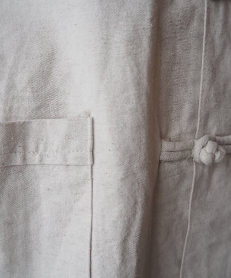 Short Sleeve Linen China Shirt IV