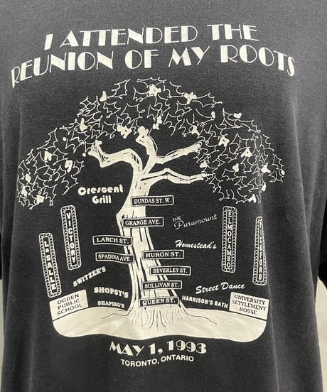 “I ATTENDED THE REUNION OF MY ROOTS” Tee BK